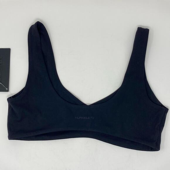 Alphalete Women's Black Aura Contour Sculpt Bra Size XL - Picture 12 of 12